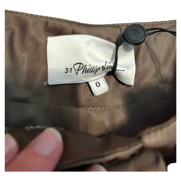 3.1 Phillip Lim Green Cropped Pants Army Jogger Womens 0 XS - Picture 3 of 7